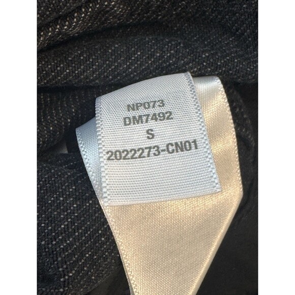 Madewell Denim Zip Front Sleeveless Jumpsuit Women’s Sz S Black Tarrybrook Wash - Picture 12 of 16